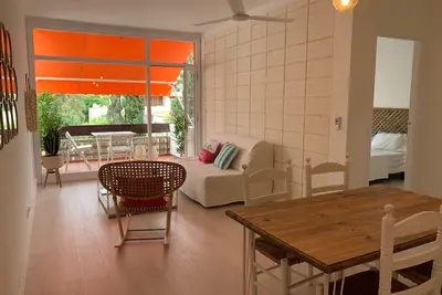 Image de appartement de plage rénové