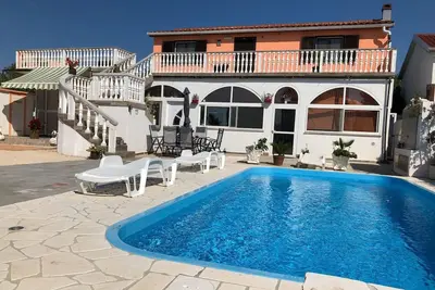 Image de Appartement de vacances Vrsi pour 1 - 5 personnes avec 2 chambres Ă coucher - Appartement de vacance
