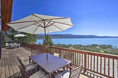 Image de Nouveau! Cabin Scenic Susanville w / Deck sur Eagle Lake