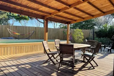 Image de 🌞 Villa avec piscine chauffée sur le Bassin d’Arcachon proche océan. 🏄‍♀️