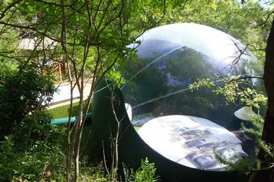 Image de \"La Bulle Zen\"au coeur de l'insolite