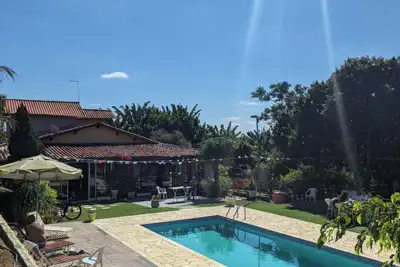 Linda Chácara dans un condominium fermé dans la région de Sorocaba avec concierge et seg