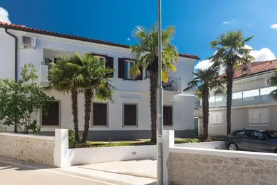 Appartement de vacances Malinska pour 1 - 4 personnes avec 2 chambres à coucher - Appartement de vac