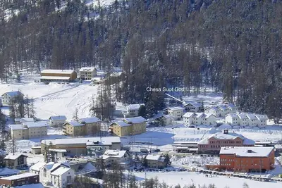 Image de Appartement de vacances Pontresina pour 1 - 4 personnes avec 2 chambres à coucher - Logement de vaca