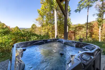 Image de Beauitful View of Clingmans View avec bain Ă remous et Wifi!