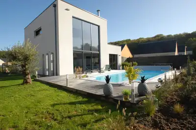 Image de Villa Moderne Haut De Gamme Avec Piscine PRIVÉE Au Coeur D'Omaha Beach