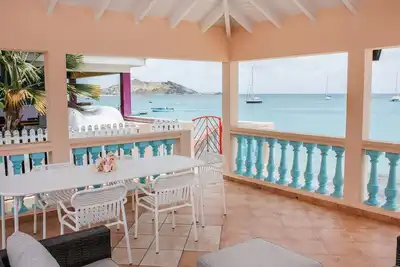 Image de Sur la plage - Situé dans la capitale culinaire - Bonjour à Grand Case Beach Cottage