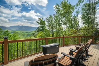 Image de Immenses vues sur la montagne, près de Gatlinburg, table de billard, très bien situé