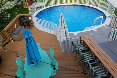 Image de Perfect Family Place - Piscine CHAUFFÉE, à pied du centre-ville / de la plage, bain à remous toujours ouvert