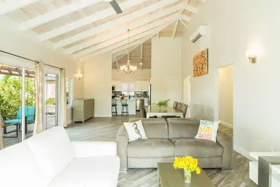 Maison 2 chambres à 2 minutes à pied de la plage de cerf-volant (8 personnes max)