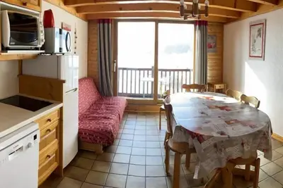 Image de Appartement 4 pièces, 9 pers, balcon, animaux tolérés, Les Saisies