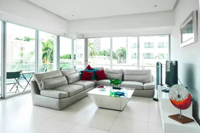 Image de Bel appartement avec plage privée