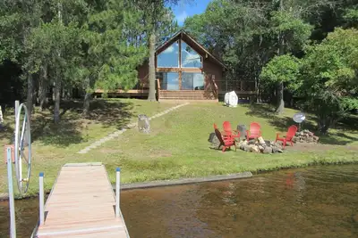 Image de Cabine sur le lac Minerva, Danbury Wi