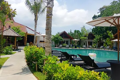 Image de Chambres Deluxe, à seulement 5 minutes à pied de la plage de Batu Belig
