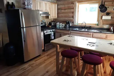 Image de Cabanes d'ours en bois de l'Alaska - Cabane Denali