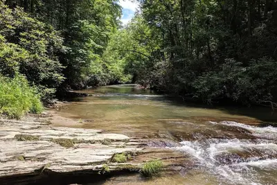 Image de Broad River Cabin, confidentialité totale sur Riverbend. Pêche. Isolé mais pratique