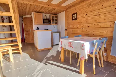 Image de Charmant duplex rénové, vue sur Mont Charvin, 4 pers.