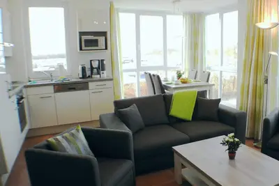 Appartement de haute qualité avec cheminée et douche spa à quelques mètres de la plage