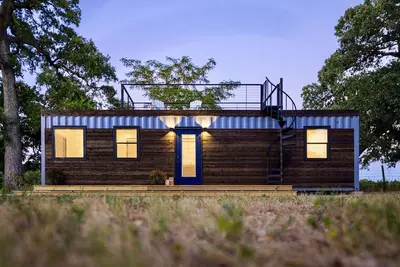 Image de Conteneur Tiny Home 12 min à Magnolia Silos et Baylor