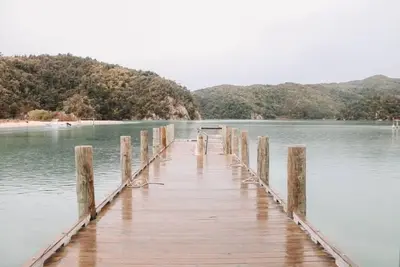 Image de Kiwi Bach dans le parc national Abel Tasman