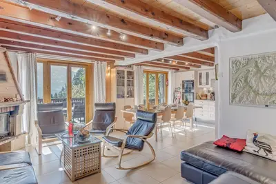 Image de Chalet spacieux 7 pièces, 12 pers, services hôteliers, Wifi, garage privé