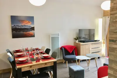 Image de Luxueux appartement ski-in/ski-out, Wifi, linge inclus