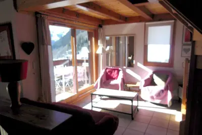 Image de Charmant duplex 4 pièces avec balcon, casier à skis et Wifi inclus à Champagny-en-Vanoise