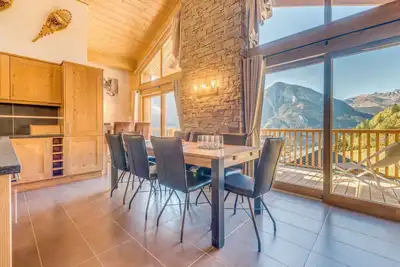 Image de Spacieux Duplex 10 pers, Balcon, Wifi, Parking, Vue Montagne