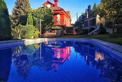 Image de Villa centrale, avec piscine, climatisation, jardin, WiFi gratuit et commerces