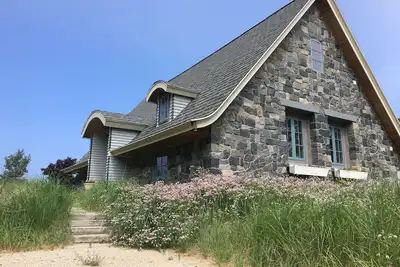 Image de La maison de transport sur le lac Michigan