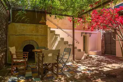 Image de Maison traditionnelle de Leucade / cour confortable