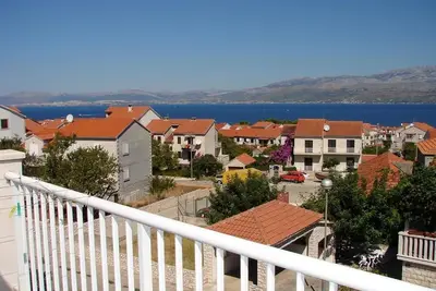 Image de Apartments Magda - Appartement 3 chambres avec balcon et vue sur la mer (A1) - (St)