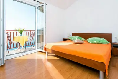 Guest House Fontana - Appartement Standard 1 chambre avec balcon et vue sur la mer
