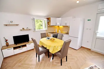 Image de Apartments Memunić - Appartement Standard 1 chambre avec vue partielle sur la mer (Novi)