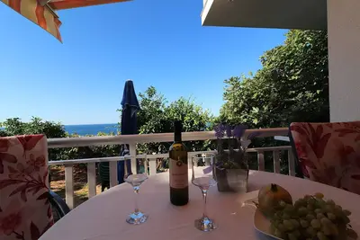 Image de Seaside Apartments Hrka�� - Studio avec Terrasse et Vue sur la Mer 3