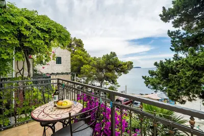 Apartment Villa Palma- Studio Appartement avec Balcon et Vue sur la Mer (Soba 1)