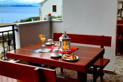 Image de Apartments Cumbelic - Appartement 1 chambre avec balcon et vue sur la mer A1