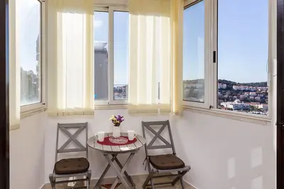 Image de Apartment Brajković - Appartement 1 chambre avec loggia et vue mer