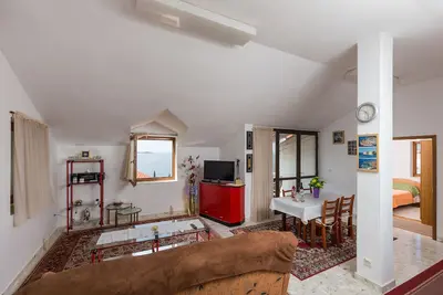 Apartments Kisic - Appartement 2 Chambres avec Balcon et Vue sur la Mer