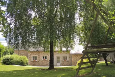 Image de Maison de charme avec jardin et équipements bébé, près de la forêt d'Écouves