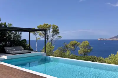 Image de Villa de luxe Alma avec coucher de soleil