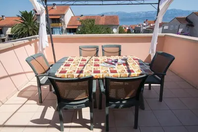 Image de Apartments Seka - Appartement 2 Chambres avec Terrasse et Vue sur la Mer (St)