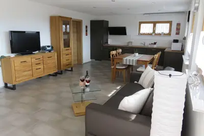Image de Ferienwohnung, 60qm, Terrasse, 1 Schlafzimmer, max. 4 Personen
