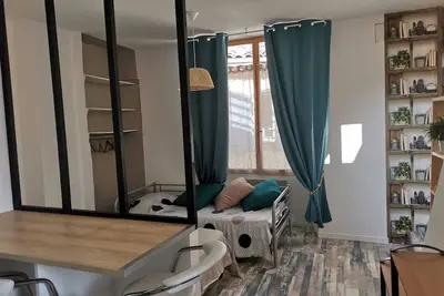 Image de Studio meublé 25 m2 avec toit terrasse privatif