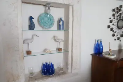 Image de Maison typique et gracieuse de Ostuni, la ville blanche