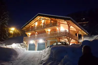 Image de Le P'tit Suisse - chalet savoyard avec vue lac classé 4* -  4 ch, 2 sdb et sauna