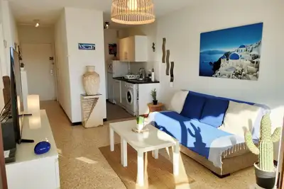Image de Appartement T2 42 m2 - centre de La Favière à 300 m de la plage