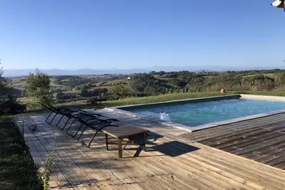 Image de Chaumarty Ecogîtes - Gîte Le Terra Sienna - Swimming pool - Remarkable view