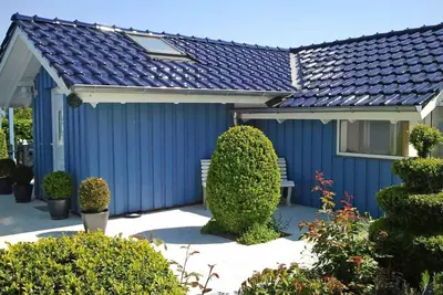 Image de Maison de vacances 5 étoiles, près de la plage avec bio-sauna, jardin et cheminée pour les familles