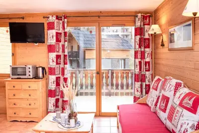 Image de Studio 4 Pers. avec Balcon, Résidence Les Chalets de Praroustan, Pra Loup 1500
